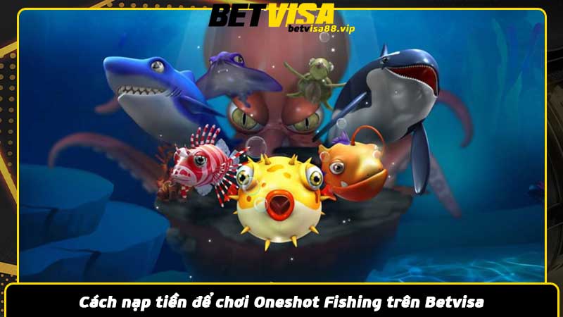 Cách nạp tiền để chơi Oneshot Fishing trên Betvisa